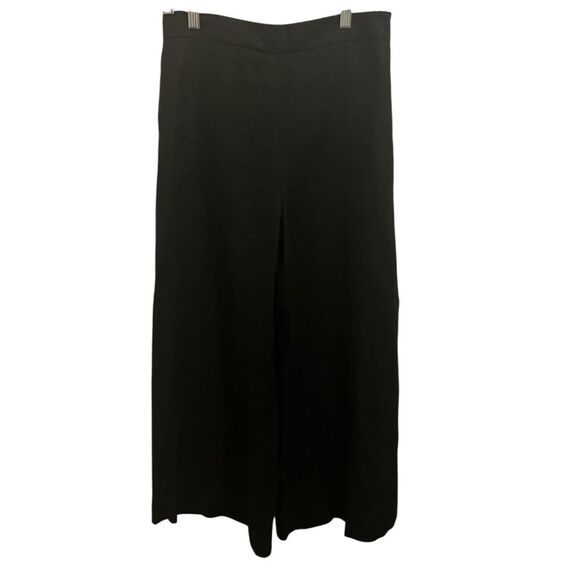 Mango Wide leg Linen Crop Pants size: M - Picture 6 of 11